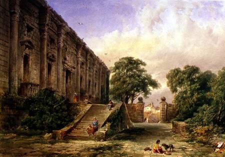 View of the East Front of Nottingham Castle a Charles McArthur