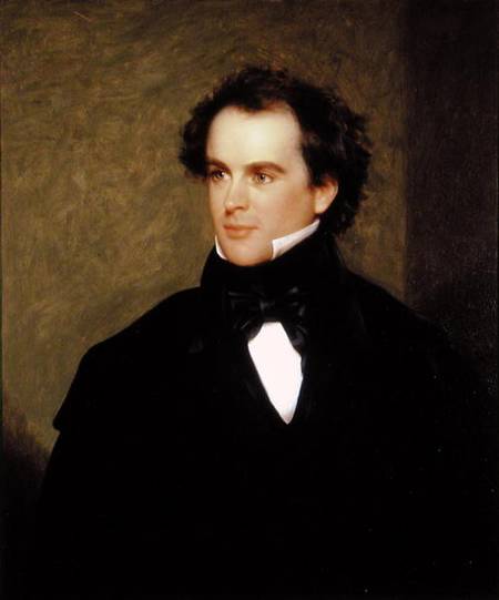 Nathaniel Hawthorne (1804-64) a Charles Osgood