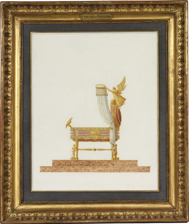 Design of the Bassinet for His Majesty the King of Rome a Charles Percier
