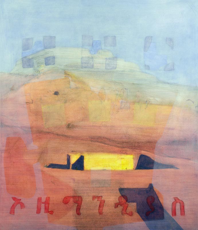 Ozymandias, 1997 (oil on canvas)  a Charlie Millar