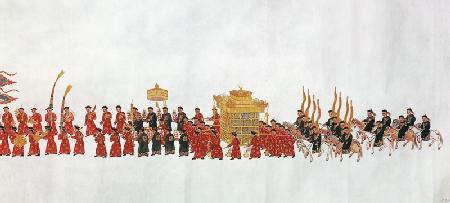 Una processione imperiale