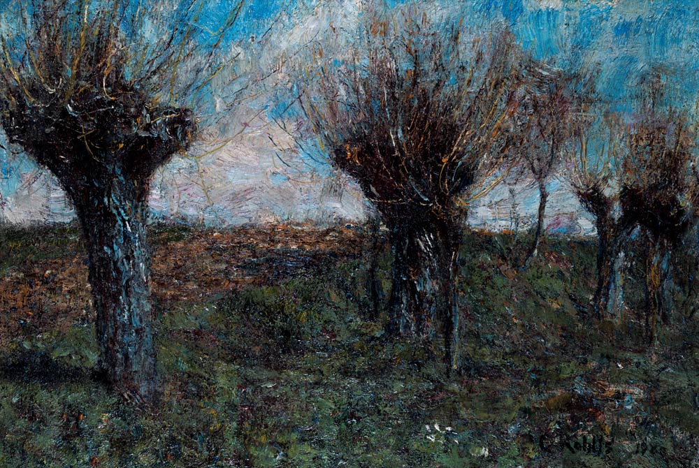 Landscape with pastures a Christian Rohlfs