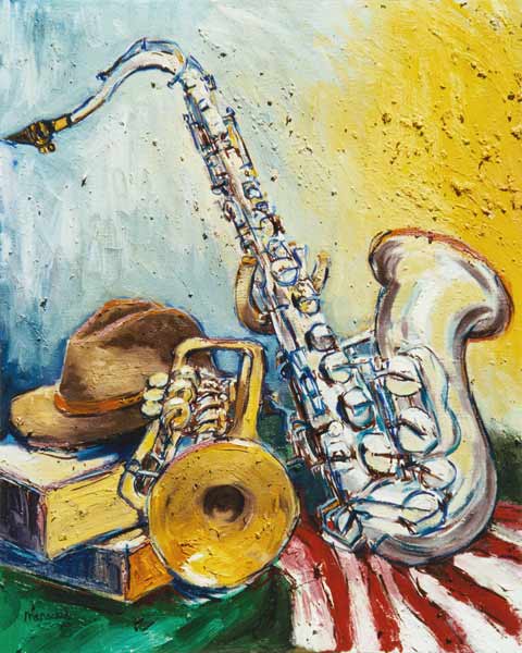 Arrangement with Saxophone a Christoph Menschel