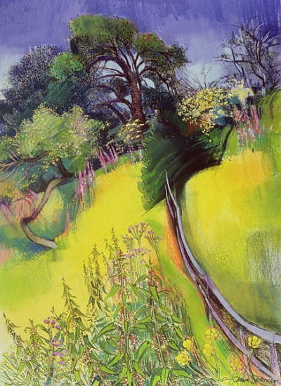 Midsummer (pastel on paper)  a Claire  Spencer