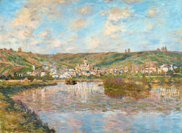 Late Afternoon, Vetheuil a Claude Monet