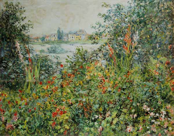 Fioritura estiva a Vetheuil a Claude Monet