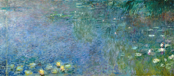 Ninfee, mattino a Claude Monet