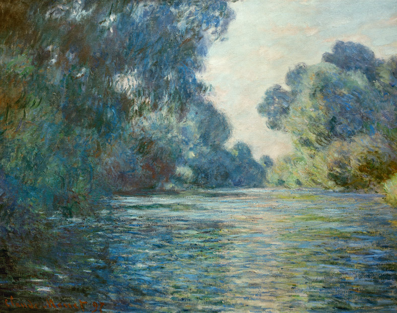 Branch of the Seine near Giverny a Claude Monet
