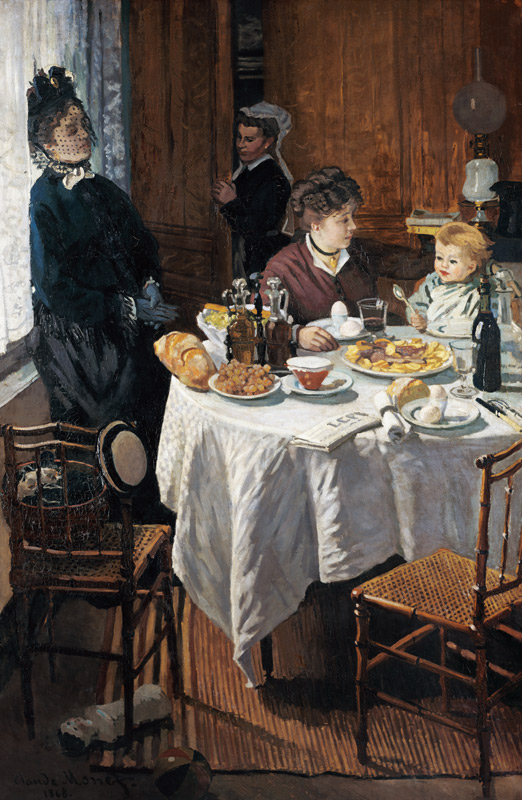The Luncheon a Claude Monet