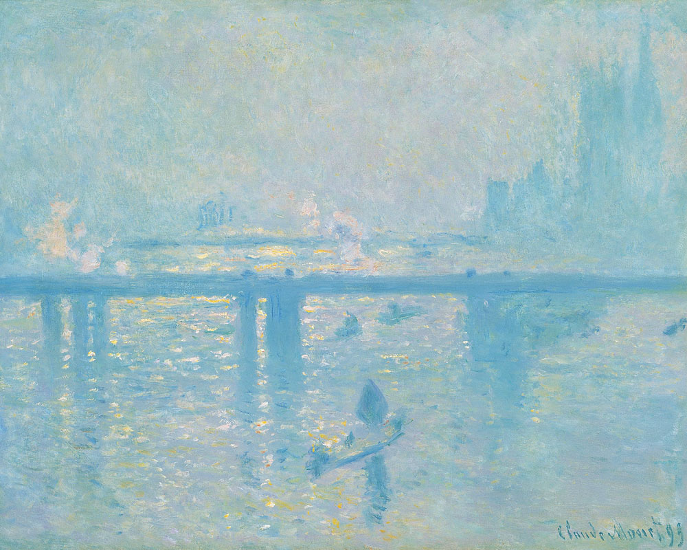 Charing-Cross Bridge in London - Claude Monet