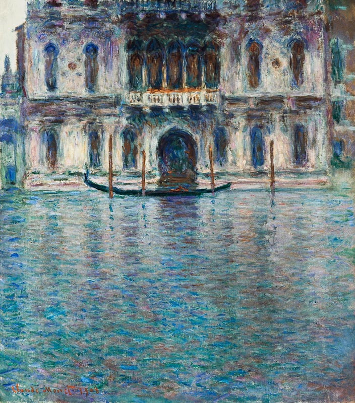 Palazzo Contarini del Zaffo in Venice a Claude Monet
