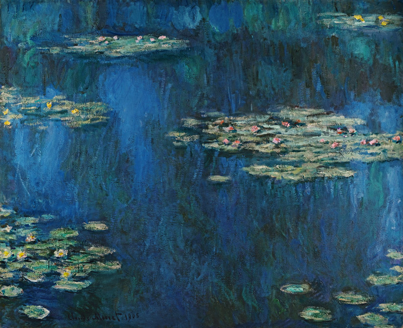 Water Lilies a Claude Monet
