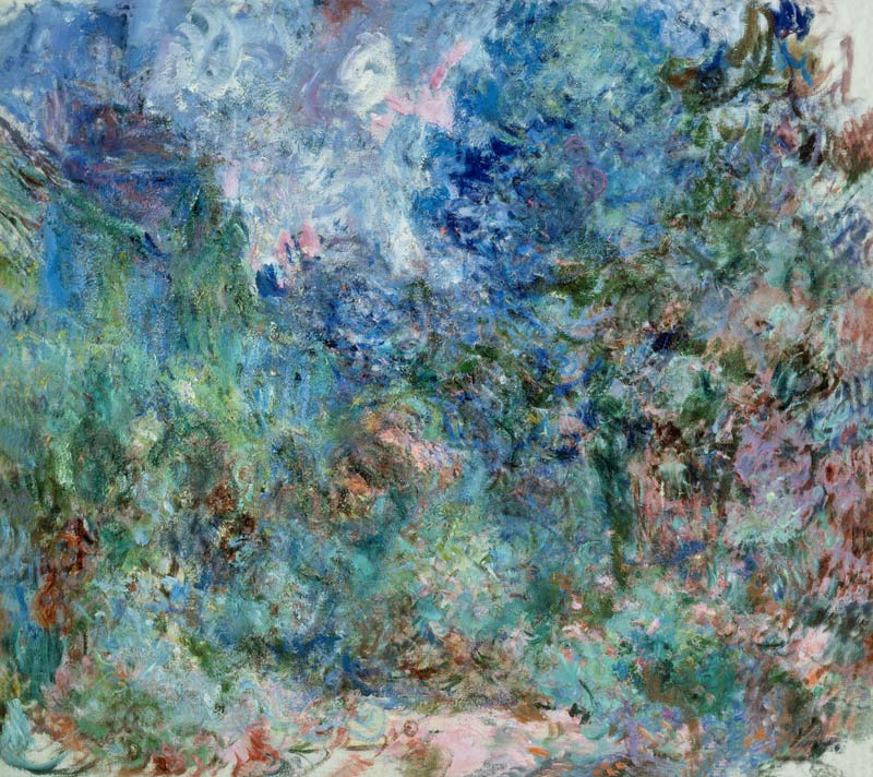 The House at Giverny Viewed from the Rose Garden a Claude Monet