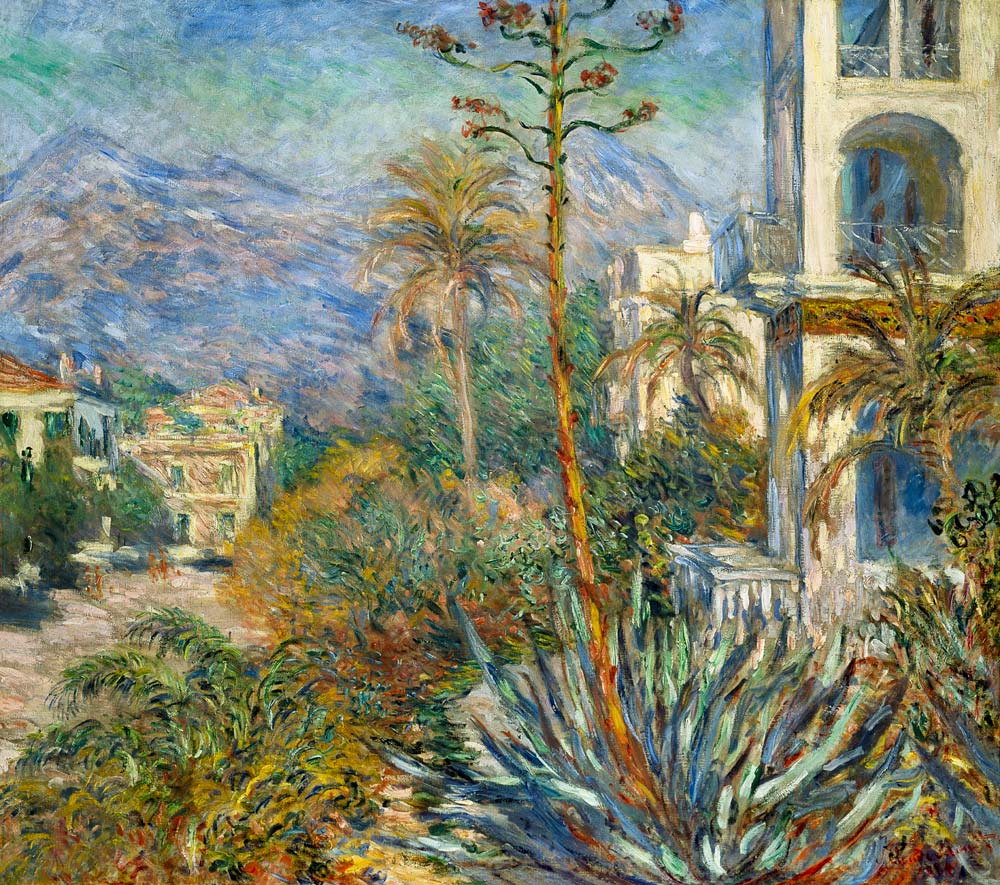 C.Monet, Villen in Bordighera a Claude Monet
