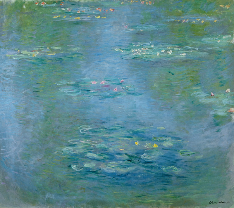 Ninfee - Claude Monet come stampa d\'arte o dipinto.