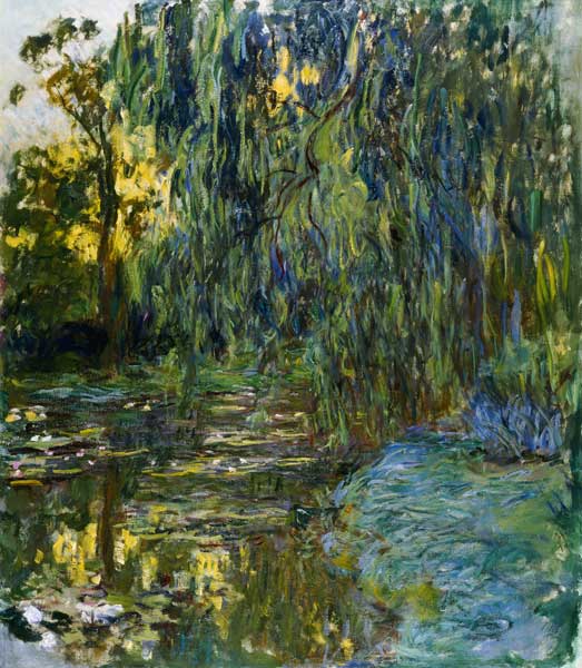 Salice piangente - Il ponte giapponese a Giverny a Claude Monet