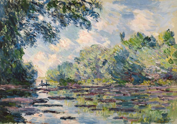 La Senna a Giverny a Claude Monet