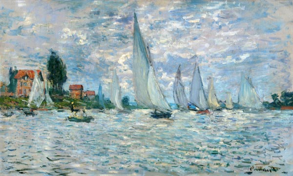The Boats, or Regatta at Argenteuil a Claude Monet