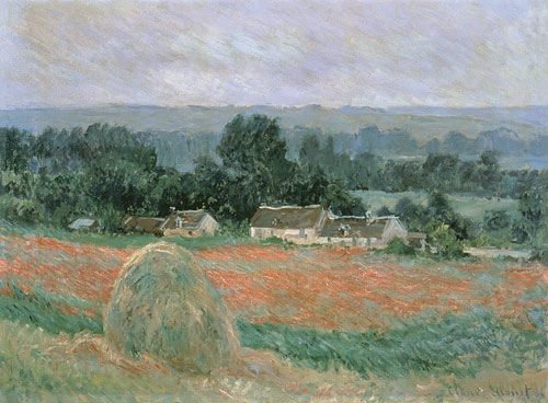 Poppy Field a Claude Monet