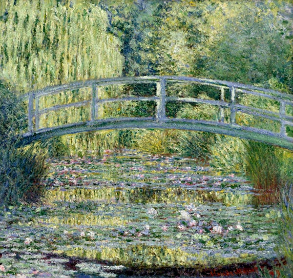 Lo stagno delle ninfee, armonia verde  a Claude Monet