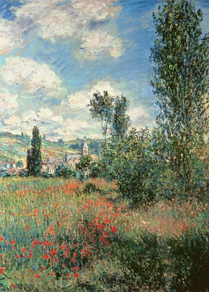 sentiero tra i papaveri - quadro di Claude Monet esposto al Metropolitan  Museum of Art