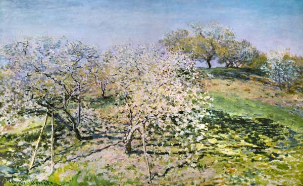 C.Monet, Spring, flowering apple trees. a Claude Monet