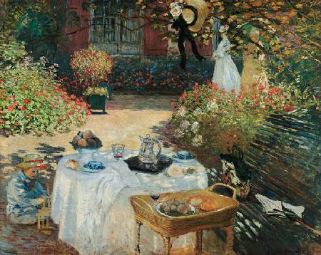 Il pranzo (nel giardino di Monet a Argenteuil)