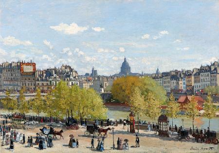 Corso del Louvre, Parigi 1866-7