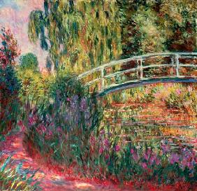 Ponte giapponese nel giardino di Giverney - Claude Monet