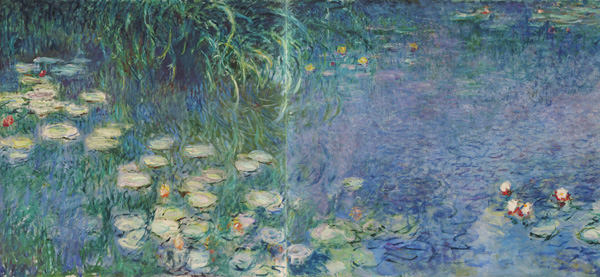 Waterlilies: Morning a Claude Monet