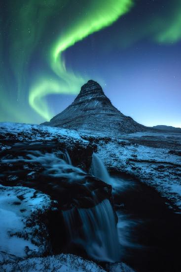 Kirkjufell Aurora