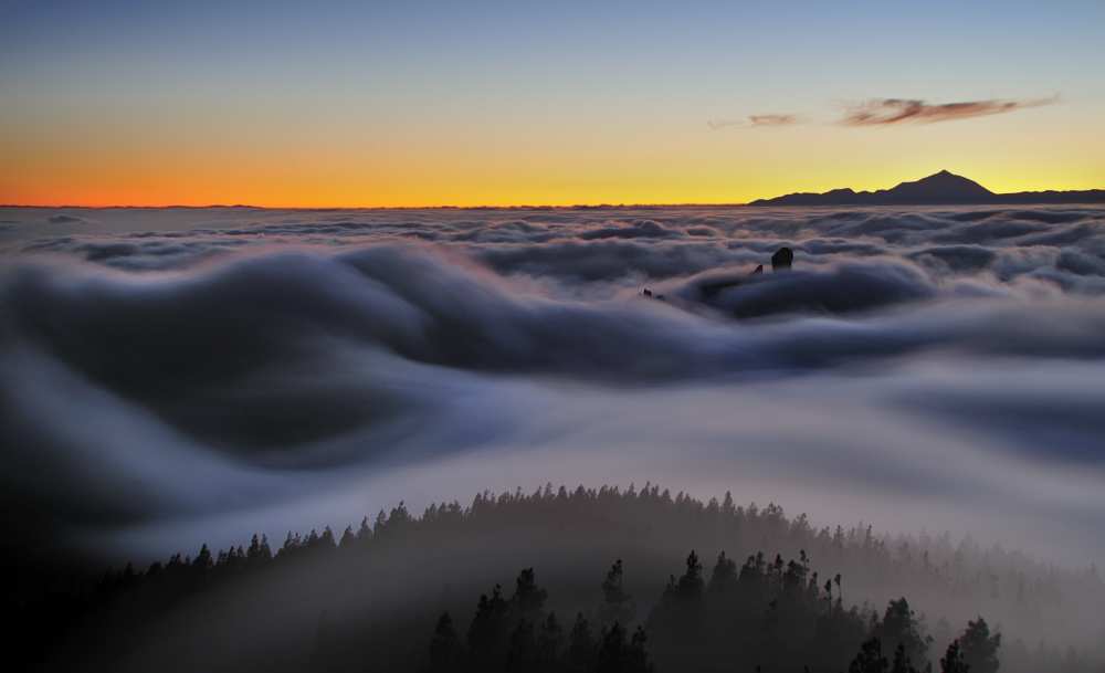 Ocean of clouds a Daniel Montero