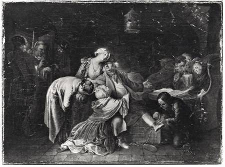 Jean Calas (1698-1762) Bidding Farewell to his Family a Daniel Nikolaus Chodowiecki