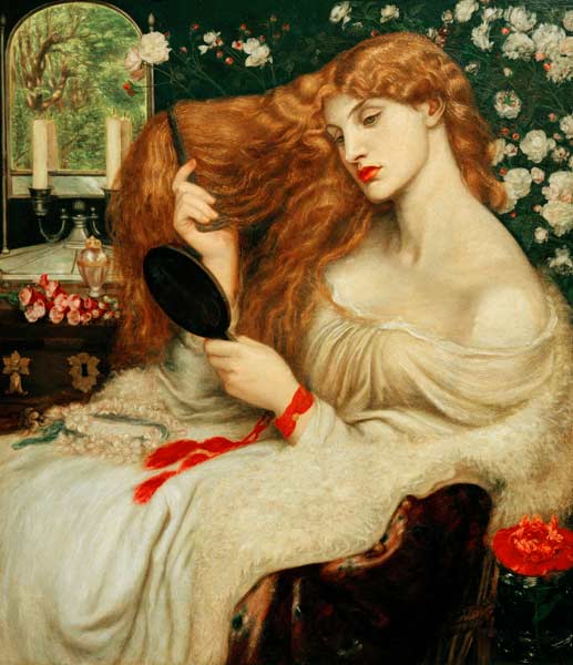 D.G.Rossetti, Lady Lilith a Dante Gabriel Rossetti