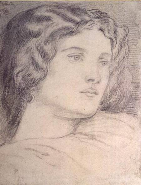 Portrait Head of Fanny Cornforth a Dante Gabriel Rossetti