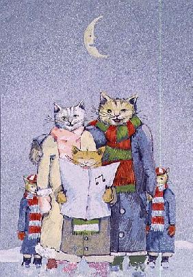 Caroling Cats 