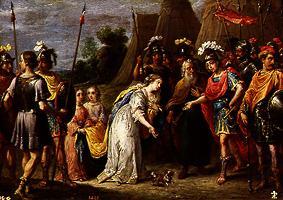 Armida in front of Gottfried of bouillon a David Teniers
