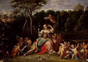 The garden of the Armida. a David Teniers