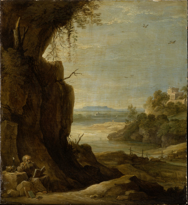 Southern Landscape with St Anthony the Hermit a David Teniers d. J.