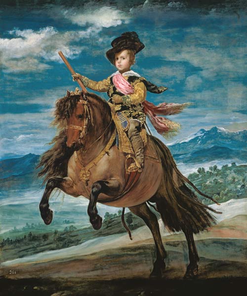 Baltasar Carlos / Velázquez / c.1634/5 a Diego Rodriguez de Silva y Velázquez