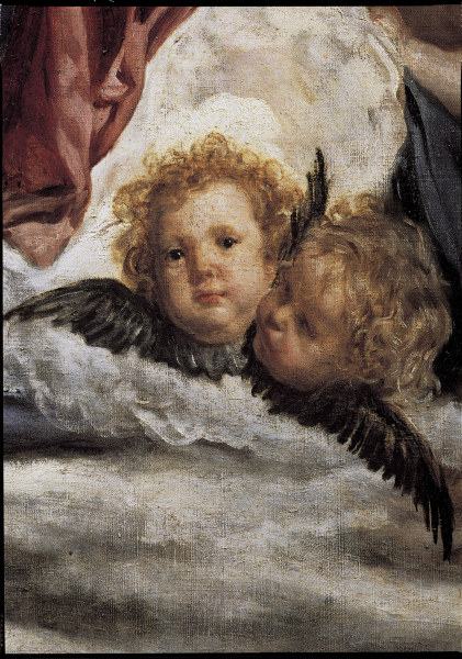 Velásquez, Krönung Mariä, Engelsköpfen a Diego Rodriguez de Silva y Velázquez