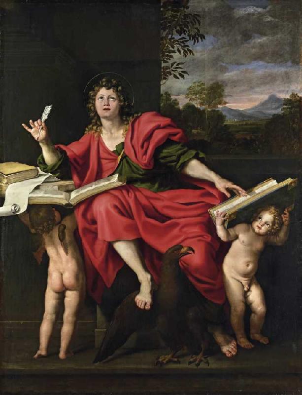 Der Evangelist Johannes. a Domenichino (alias Domenico Zampieri)