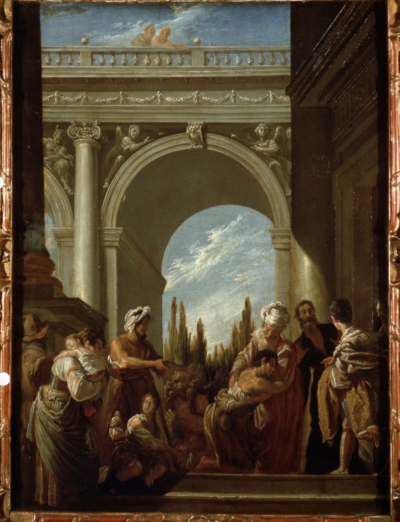 The Parable of the prodigal Son a Domenico Fetti