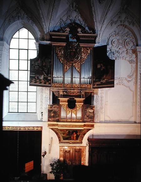View of the Renaissance organ a Domenico Pozzo