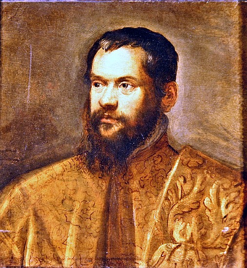Portrait of a Man a Domenico Robusti Tintoretto