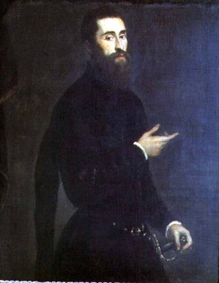 Portrait of a Man a Domenico Tintoretto