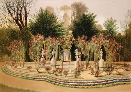 The Rose Garden at Nuneham Courtney, Near Oxford a E. Adveno Brooke