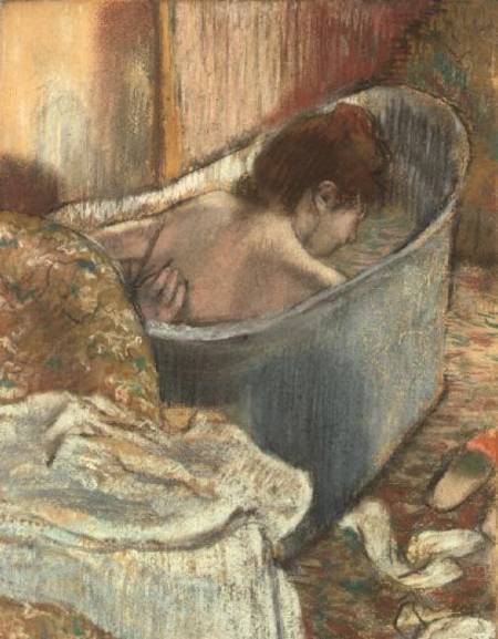 The Bath a Edgar Degas