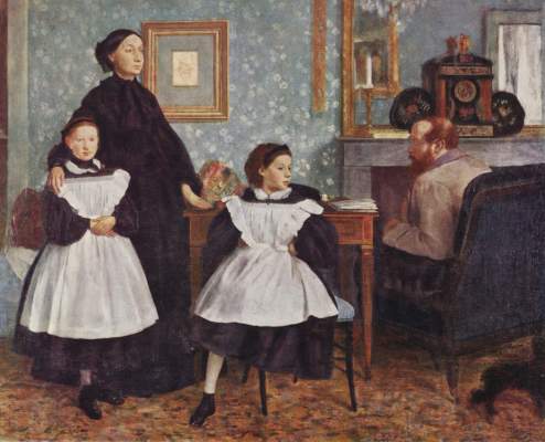 The family Bellelli a Edgar Degas