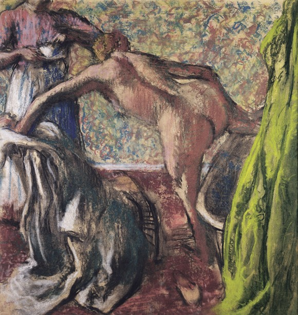 Breakfast After the Bath (Le Petit Déjeuner après le bain) a Edgar Degas